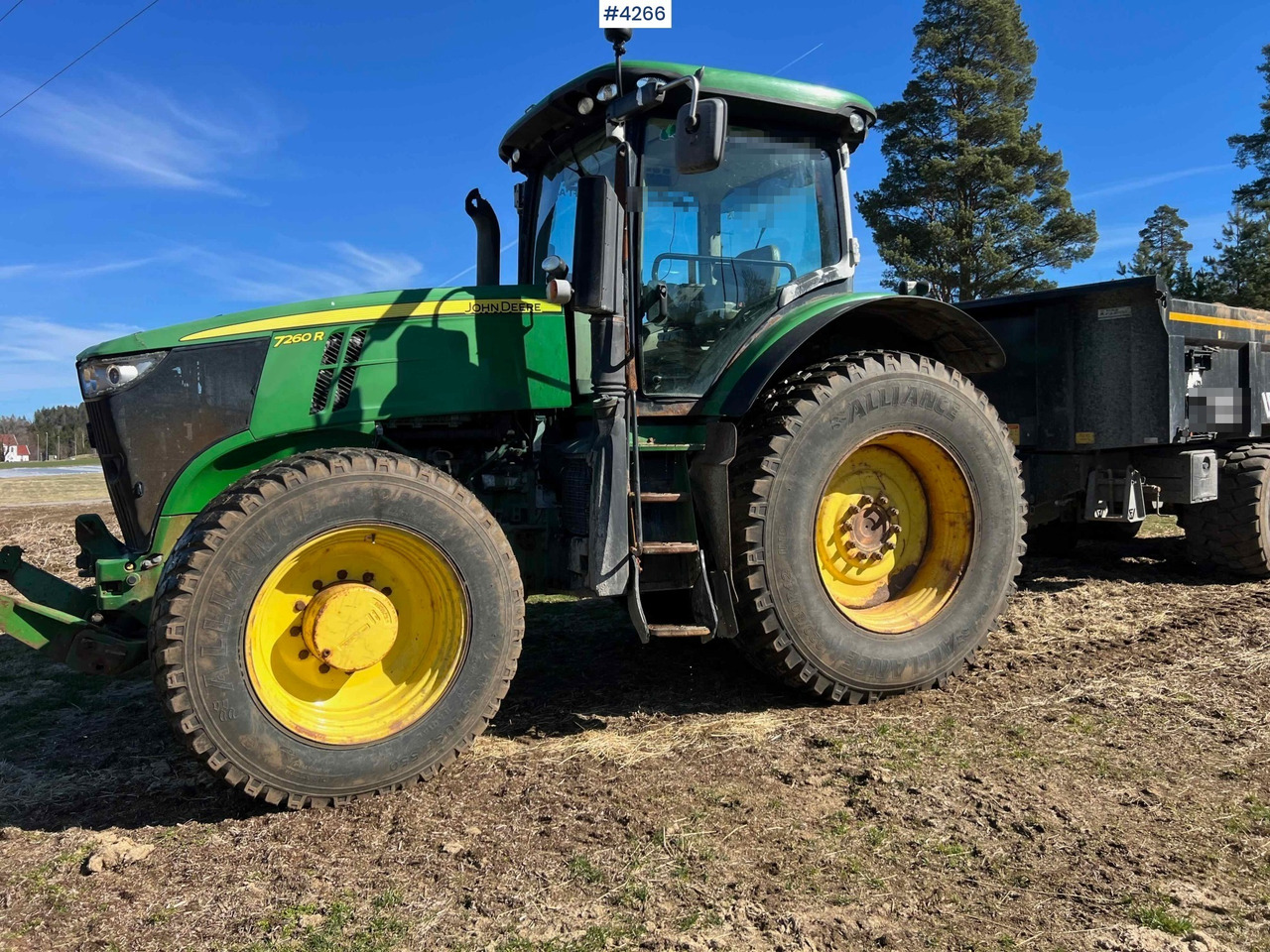 2012 John Deere 7260R Tractor w/ PTO - Трактор: фото 5 2012 John Deere 7260R Tractor w/ PTO - Трактор: фото 5