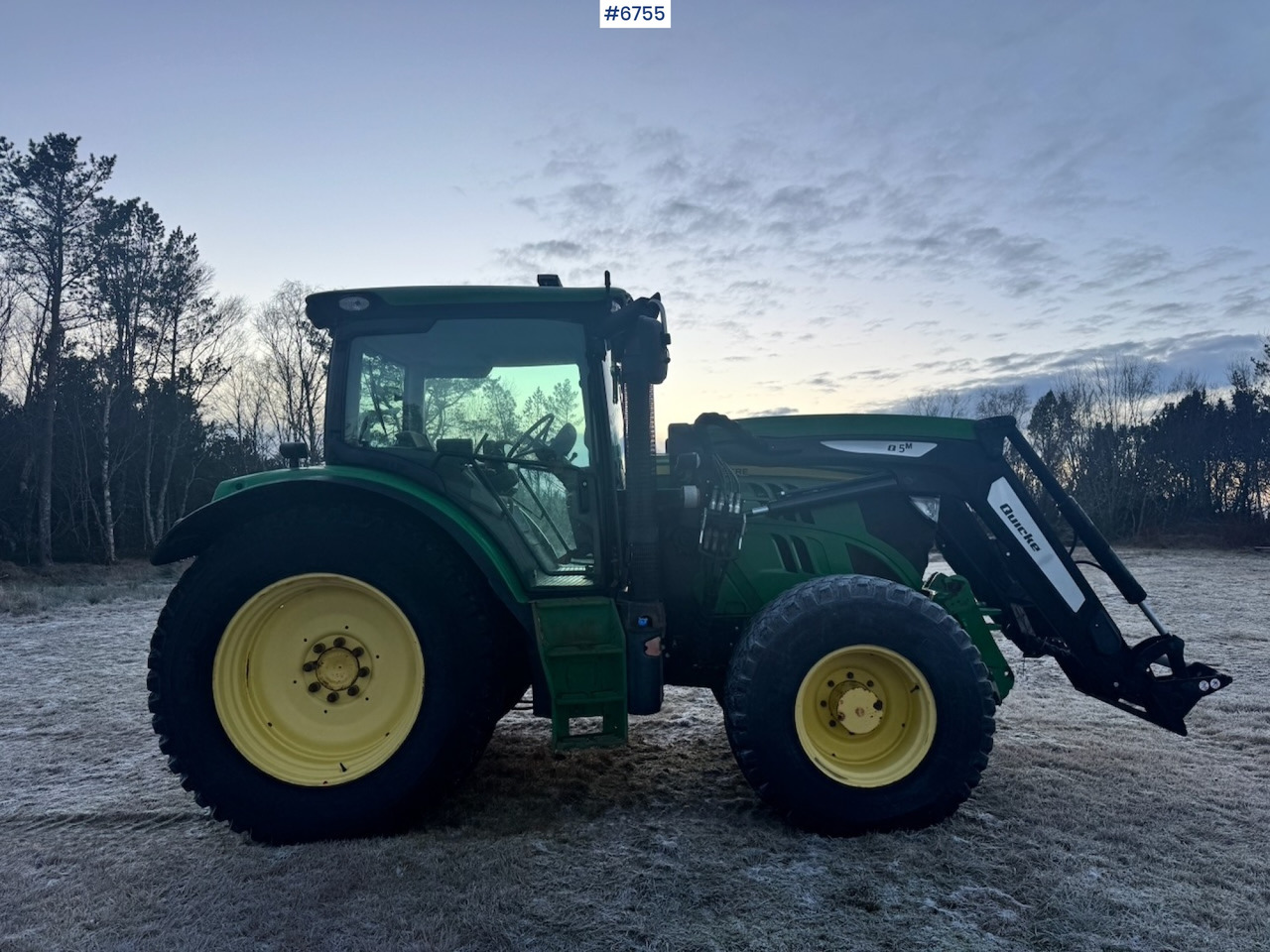 2013 John Deere 6125R w/ Front Hydraulics and Front Loader. - Трактор: фото 5 2013 John Deere 6125R w/ Front Hydraulics and Front Loader. - Трактор: фото 5