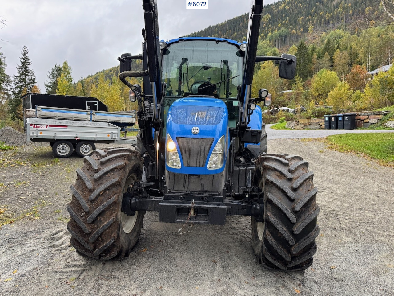 2013 New Holland T5.115 w/ front loader. - Трактор: фото 5 2013 New Holland T5.115 w/ front loader. - Трактор: фото 5