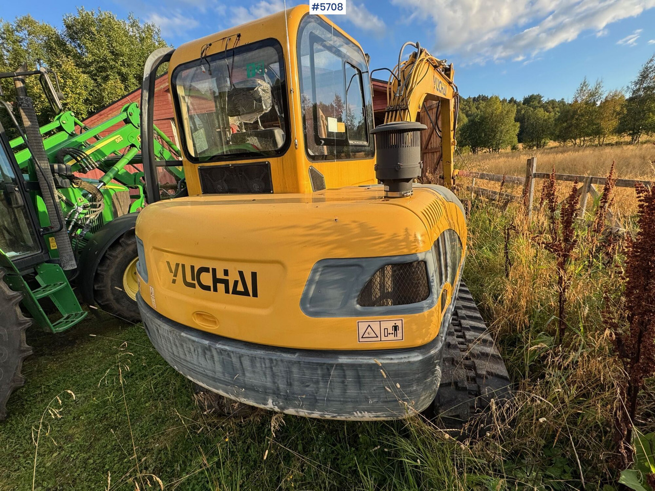 Мини-экскаватор 2013 Yuchai YC55-8 with only 448 hours. WATCH VIDEO!: фото 16