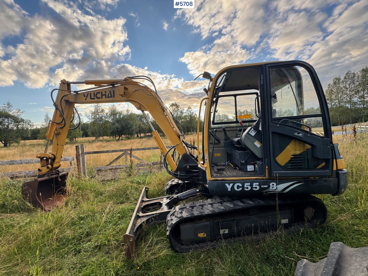 2013 Yuchai YC55-8 with only 448 hours. WATCH VIDEO! - Мини-экскаватор: фото 1 2013 Yuchai YC55-8 with only 448 hours. WATCH VIDEO! - Мини-экскаватор: фото 1