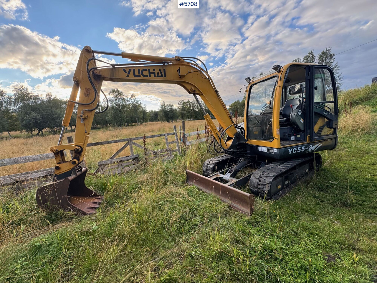 2013 Yuchai YC55-8 with only 448 hours. WATCH VIDEO! - Мини-экскаватор: фото 2 2013 Yuchai YC55-8 with only 448 hours. WATCH VIDEO! - Мини-экскаватор: фото 2