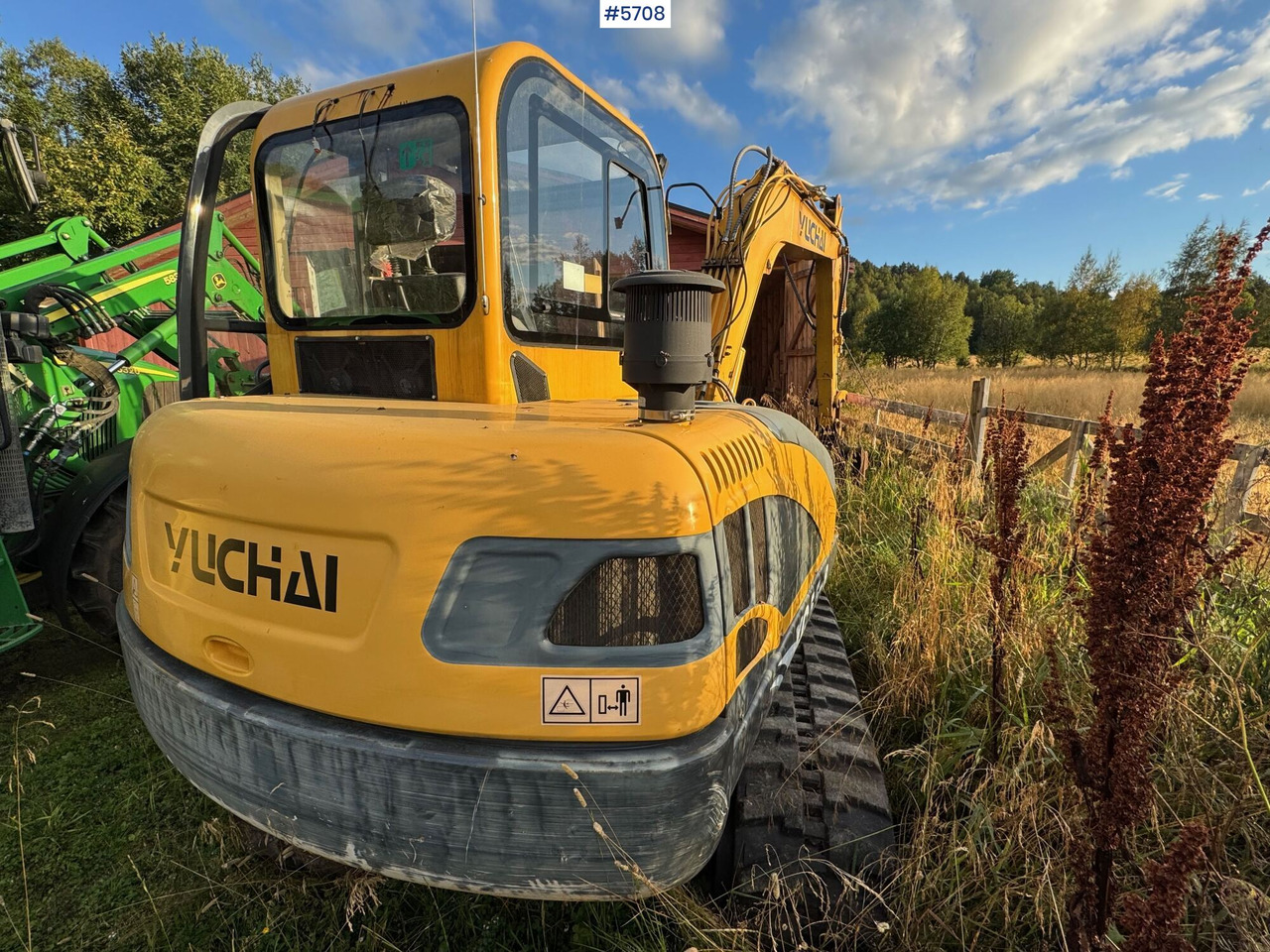 Мини-экскаватор 2013 Yuchai YC55-8 with only 448 hours. WATCH VIDEO!: фото 12