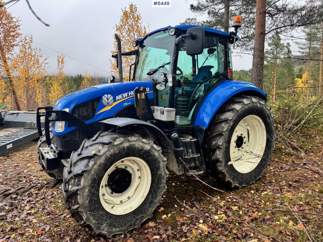 2014 New Holland T5.115 w/ Brackets and Central. 2400 hours! - Трактор: фото 5 2014 New Holland T5.115 w/ Brackets and Central. 2400 hours! - Трактор: фото 5