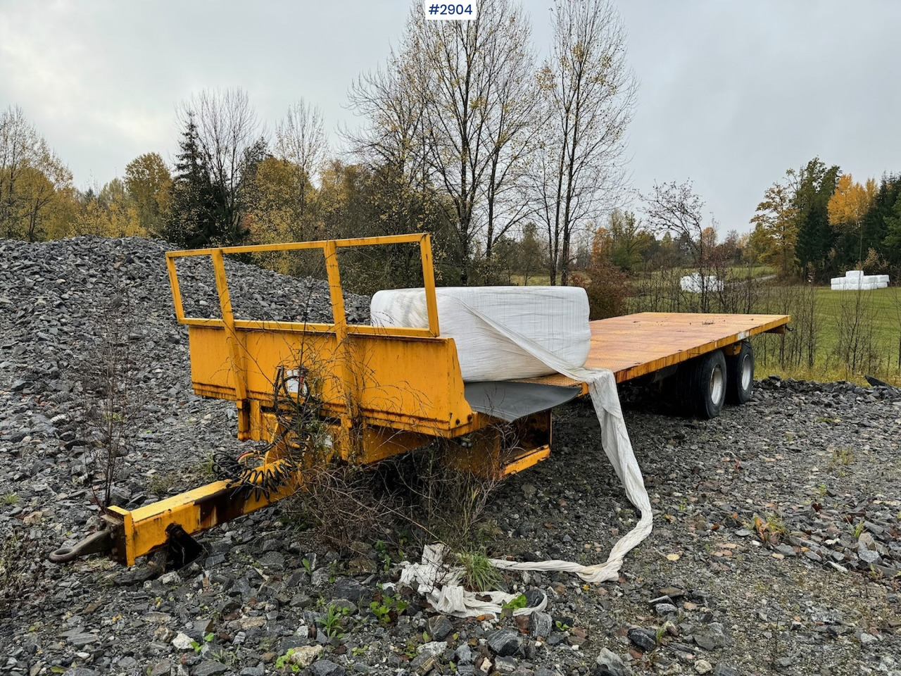 Прицеп бортовой/ Платформа 2015 Gigant Flatbed trailer: фото 1