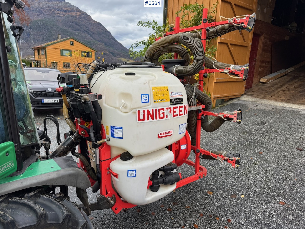 Опрыскиватель 2015 Mascio Turboteuton Unigreen 600 liter Tåkesprøyte.: фото 6 Опрыскиватель 2015 Mascio Turboteuton Unigreen 600 liter Tåkesprøyte.: фото 6