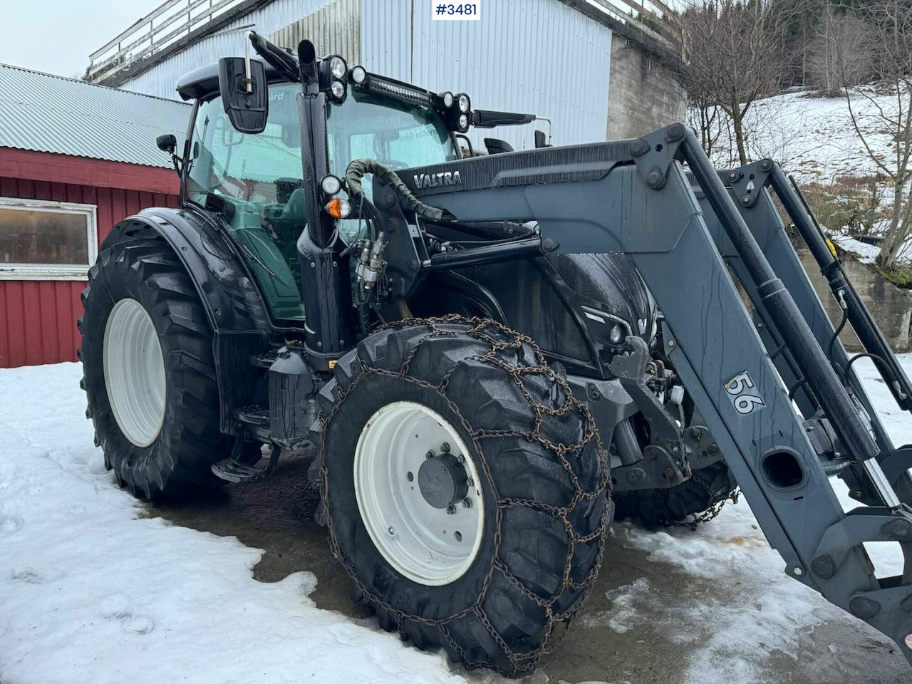 2015 Valtra N174D w/ Front loader - Трактор: фото 1 2015 Valtra N174D w/ Front loader - Трактор: фото 1