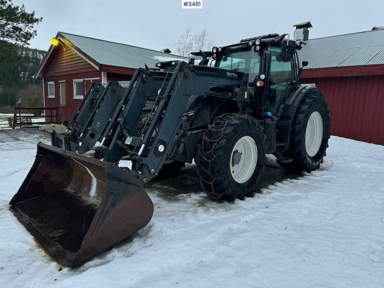 2015 Valtra N174D w/ Front loader - Трактор: фото 2 2015 Valtra N174D w/ Front loader - Трактор: фото 2