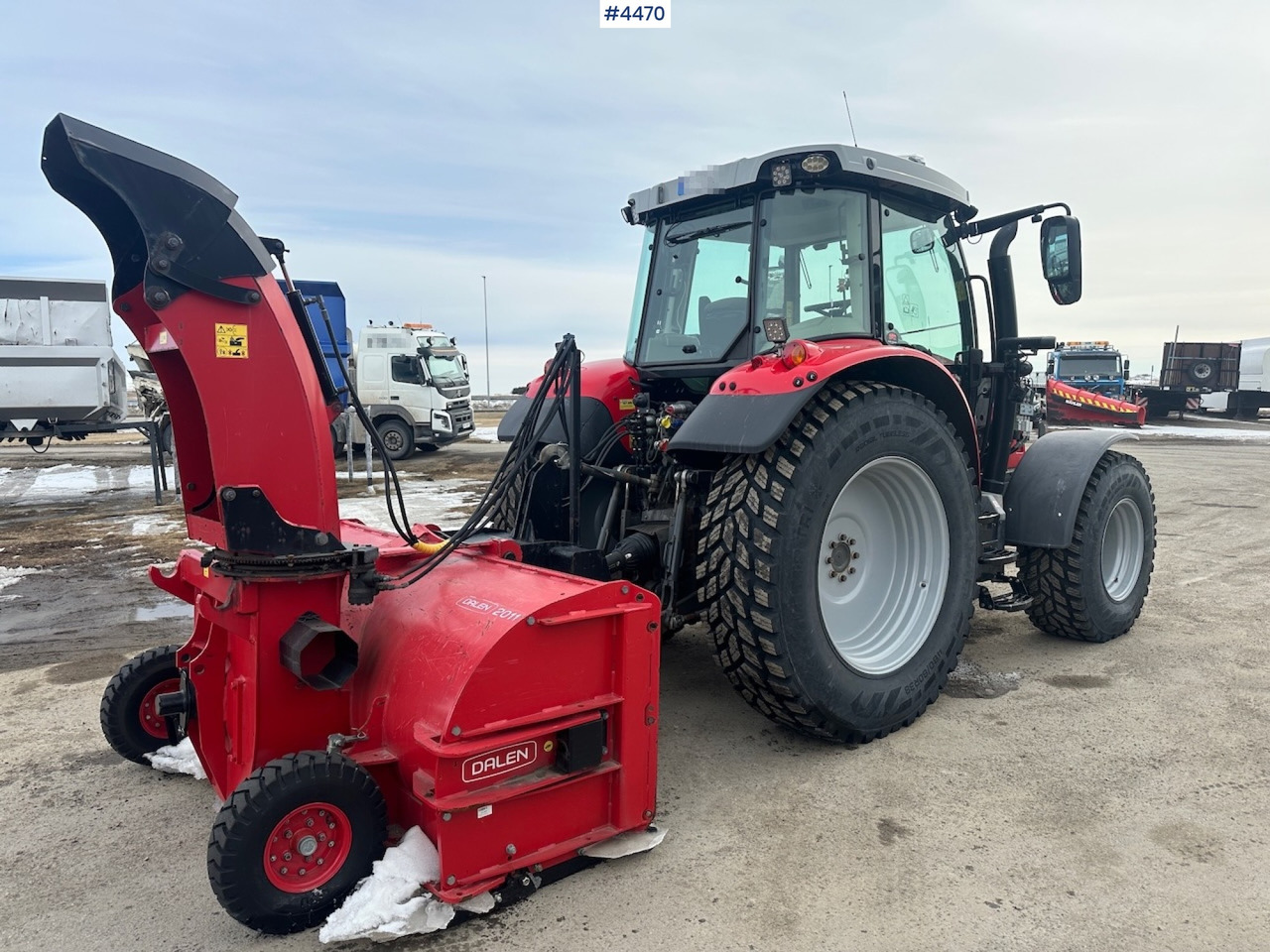 2018 Massey Ferguson MF5713 S w/ 2020 Dalen snow blower - Трактор: фото 5 2018 Massey Ferguson MF5713 S w/ 2020 Dalen snow blower - Трактор: фото 5