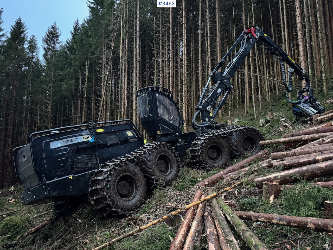 Харвестер 2022 Logset 12H GTE: фото 9
