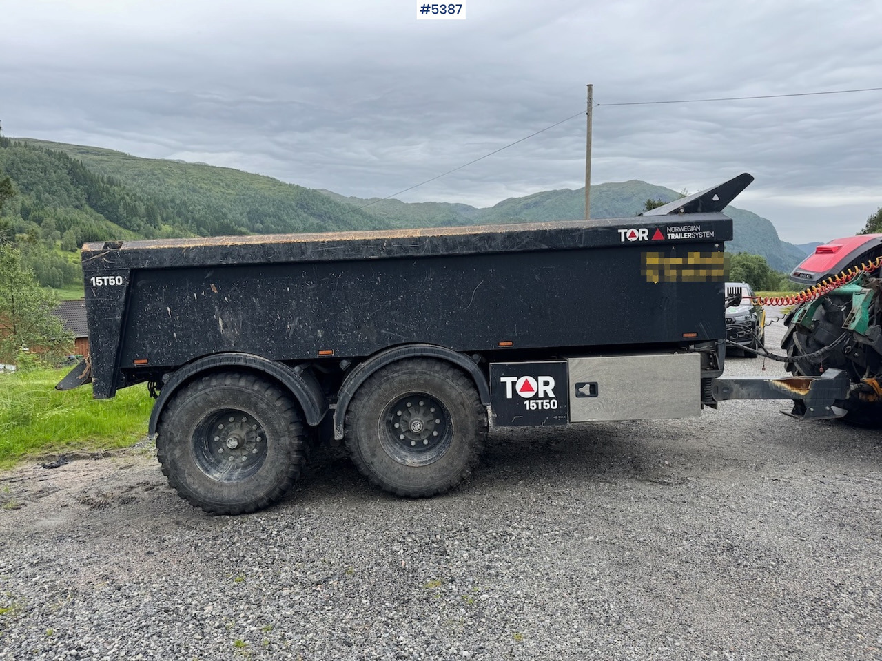 2023 TOR T15T50 Dump trailer. - Сельскохозяйственный прицеп-самосвал: фото 4 2023 TOR T15T50 Dump trailer. - Сельскохозяйственный прицеп-самосвал: фото 4