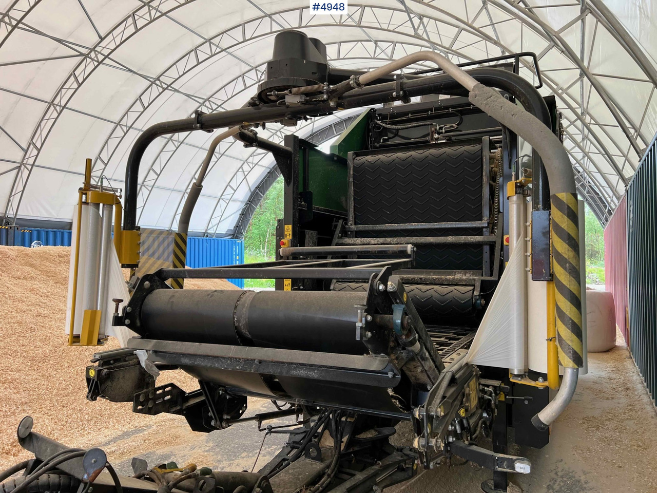 Техника для сенозаготовки 2024 Orkel Dens-x round baler for corn, chips and cut grass: фото 31