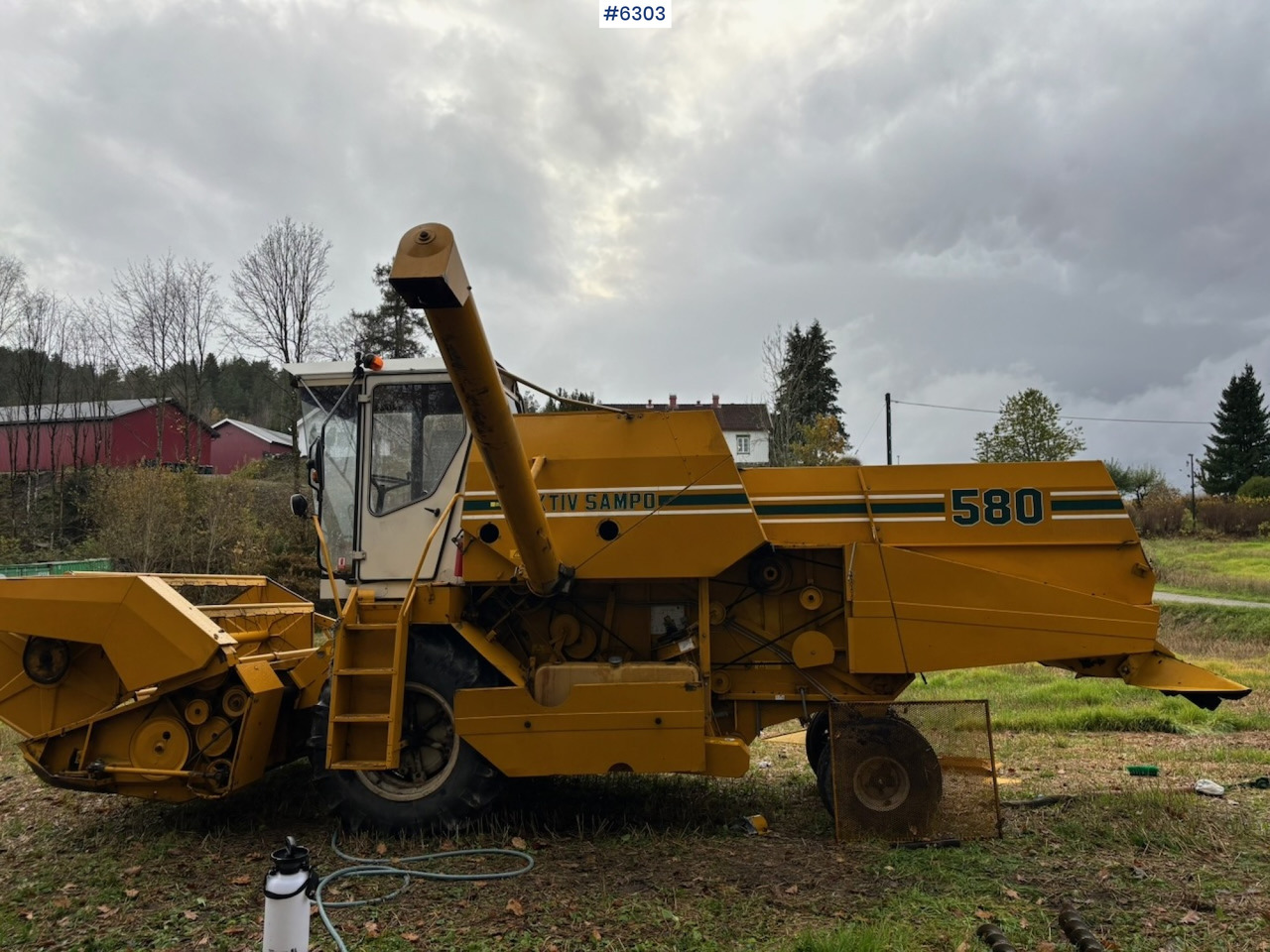 Aktiv Sampo 580 - Зерноуборочный комбайн: фото 4 Aktiv Sampo 580 - Зерноуборочный комбайн: фото 4