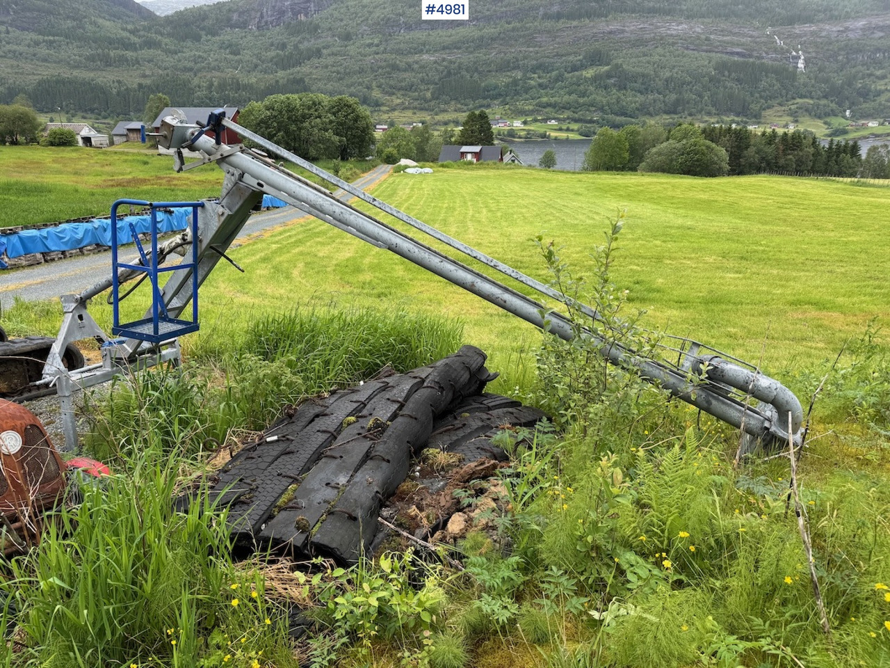 Техника для внесения удобрений Delaval 4,5 m Manure pump.: фото 6