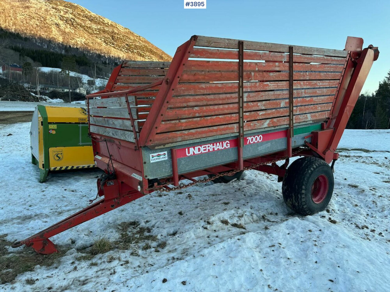 Underhaug 7000 unloader wagon - Техника для сенозаготовки: фото 3 Underhaug 7000 unloader wagon - Техника для сенозаготовки: фото 3