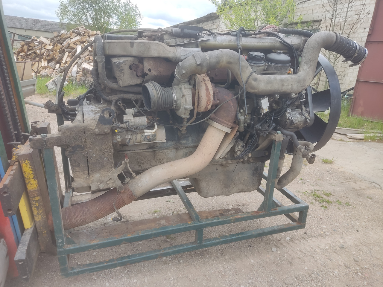 MAN D2066 Euro4 400/440 - Двигатель: фото 2 MAN D2066 Euro4 400/440 - Двигатель: фото 2