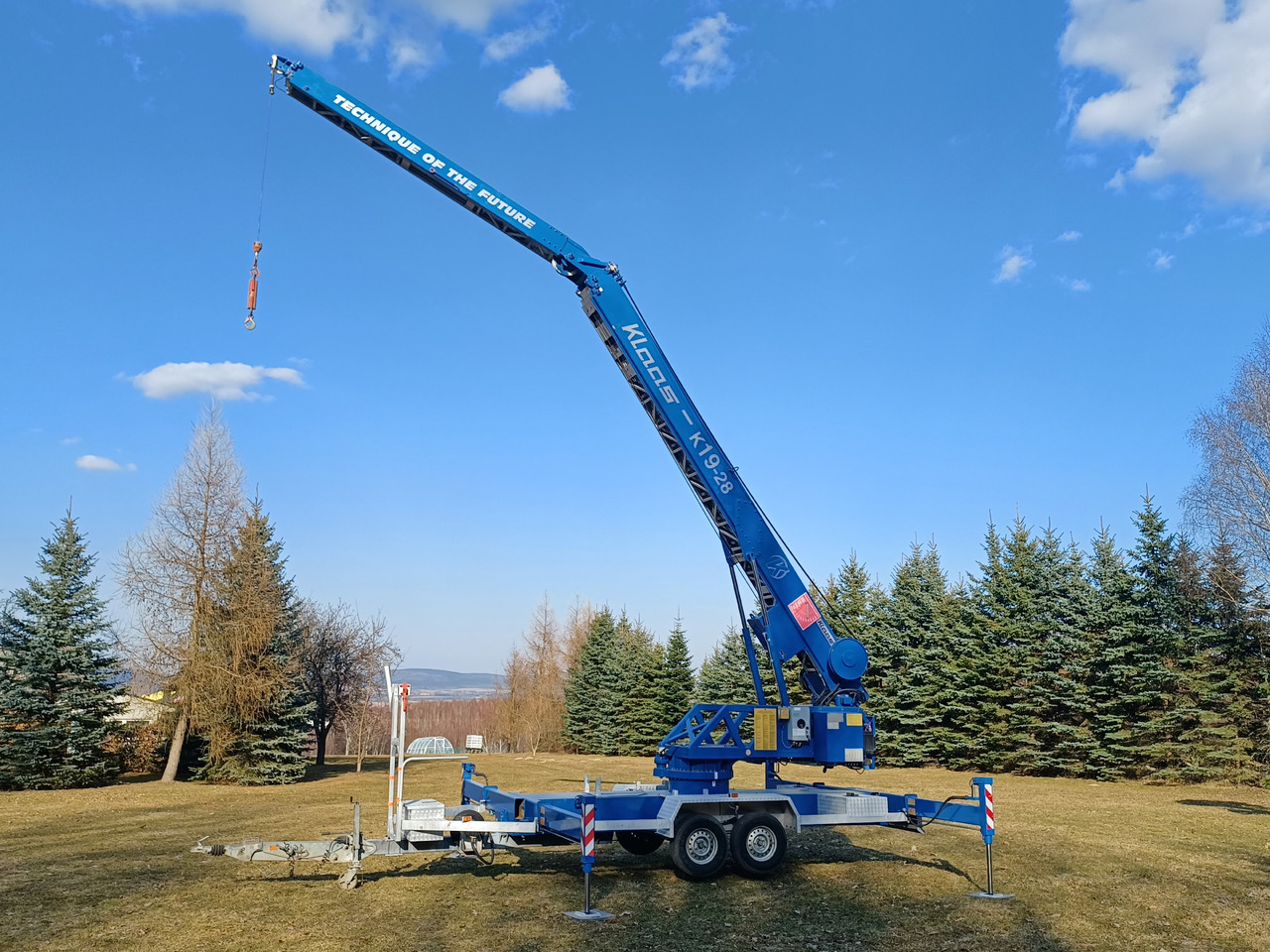Klaas K19-28 - Мобильный кран, Прицеп: фото 3 Klaas K19-28 - Мобильный кран, Прицеп: фото 3