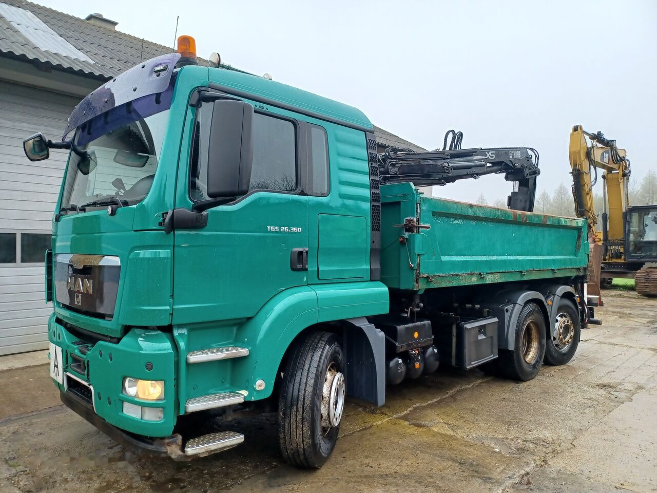 MAN TGS 26.360 - Самосвал, Автоманипулятор: фото 1 MAN TGS 26.360 - Самосвал, Автоманипулятор: фото 1