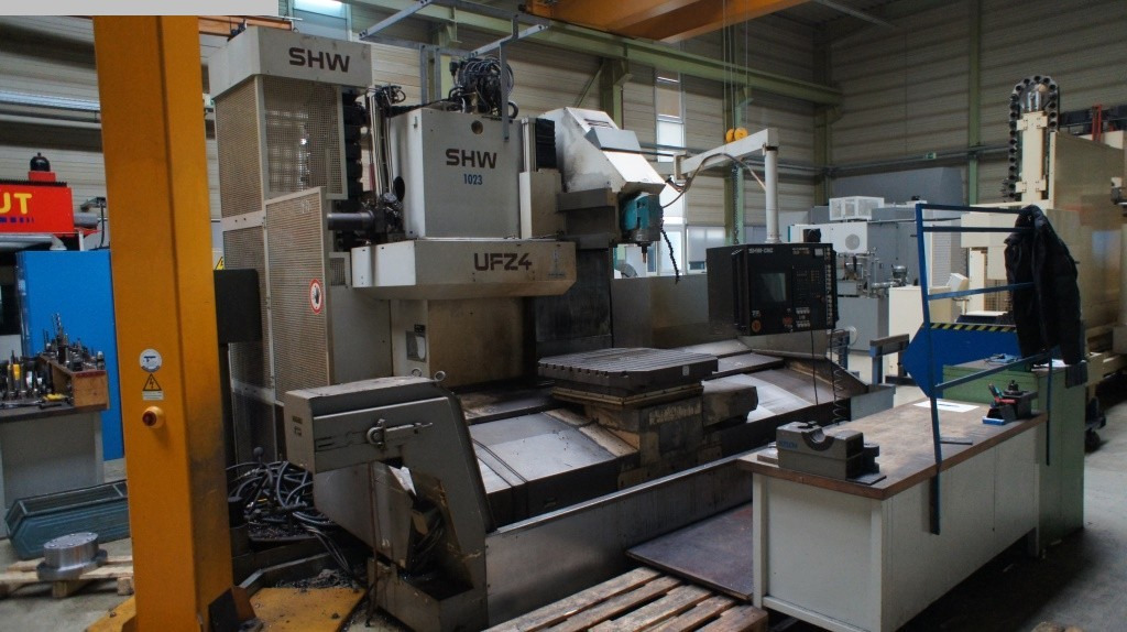 SHW UFZ 4 - Фрезерный станок по металлу: фото 1 SHW UFZ 4 - Фрезерный станок по металлу: фото 1