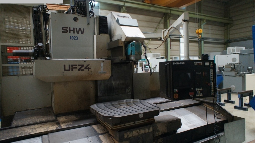 SHW UFZ 4 - Фрезерный станок по металлу: фото 3 SHW UFZ 4 - Фрезерный станок по металлу: фото 3