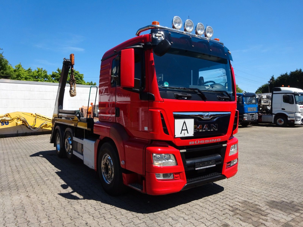 Самосвал MAN 26.460 TGS mit Waage + Lift-Lenkachse: фото 14
