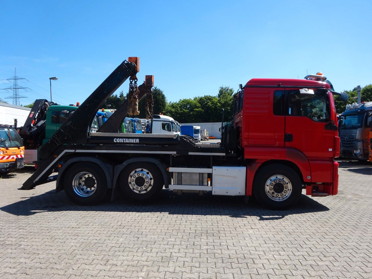 Самосвал MAN 26.460 TGS mit Waage + Lift-Lenkachse: фото 12