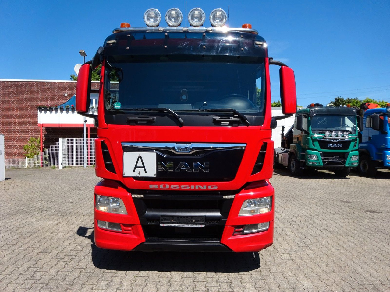 Самосвал MAN 26.460 TGS mit Waage + Lift-Lenkachse: фото 8