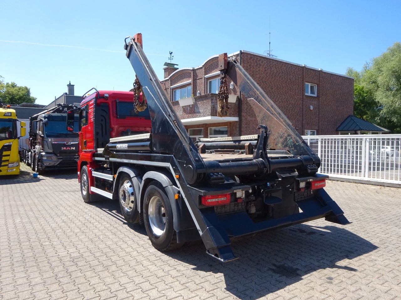 Самосвал MAN 26.460 TGS mit Waage + Lift-Lenkachse: фото 9