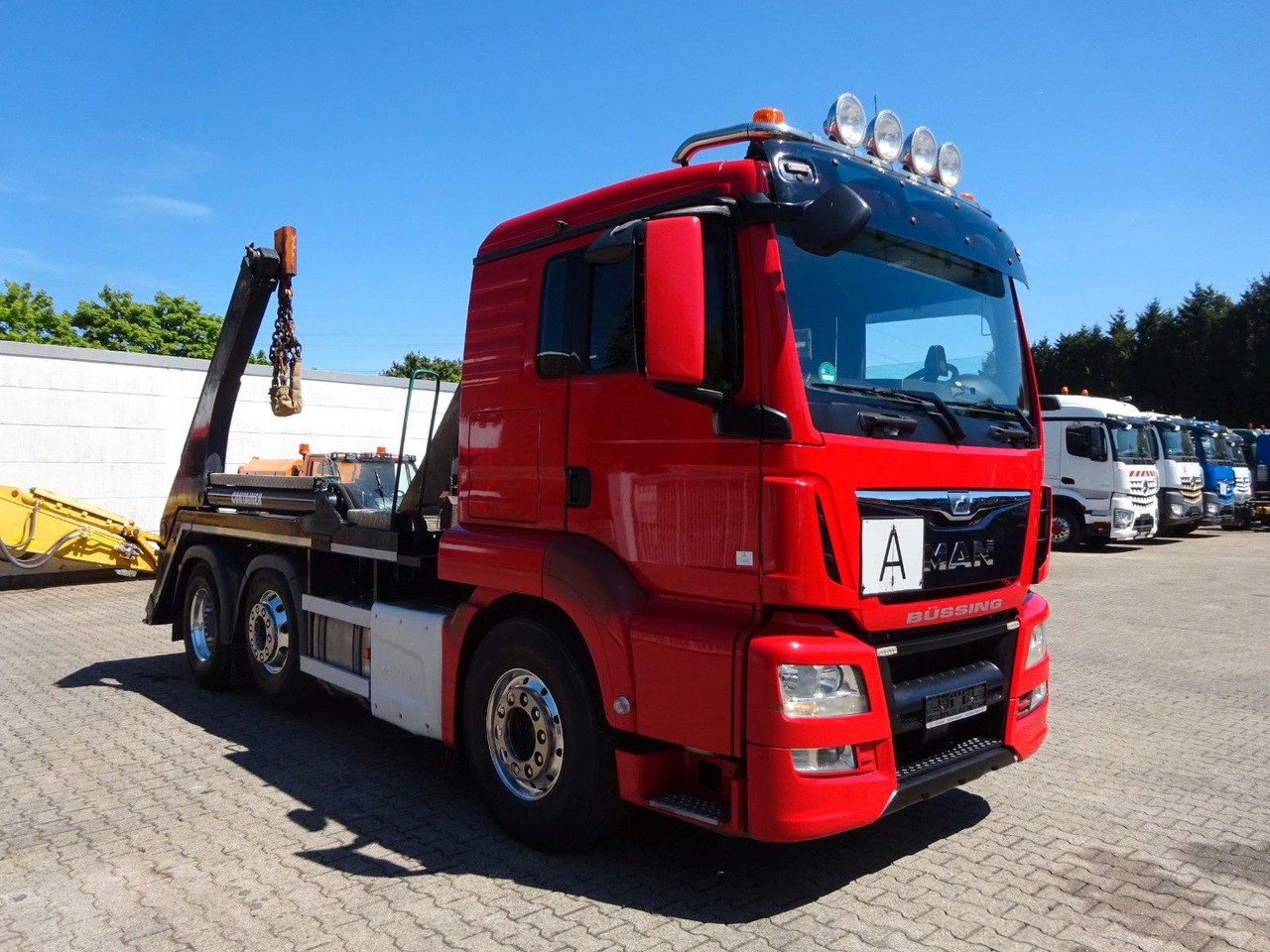 Самосвал MAN 26.460 TGS mit Waage + Lift-Lenkachse: фото 13