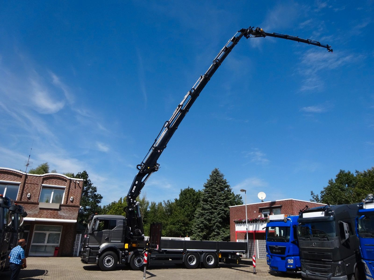 MAN 35.510 P+ 955 Effer jib Seilwind(100t Meterkran MAN 35.510 P+ 955 Effer jib Seilwind(100t Meterkran - Автоманипулятор, Грузовик бортовой/ Платформа: фото 3 MAN 35.510 P+ 955 Effer jib Seilwind(100t Meterkran MAN 35.510 P+ 955 Effer jib Seilwind(100t Meterkran - Автоманипулятор, Грузовик бортовой/ Платформа: фото 3