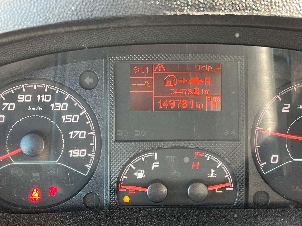 Малотоннажный бортовой грузовик Fiat 2.3 MJT 150 Chassis Automatic * NUR 150000km: фото 17