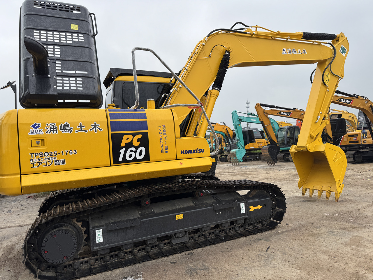 KOMATSU PC160-7 - Гусеничный экскаватор: фото 2 KOMATSU PC160-7 - Гусеничный экскаватор: фото 2