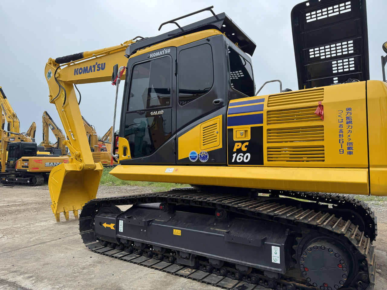 KOMATSU PC160-7 - Гусеничный экскаватор: фото 1 KOMATSU PC160-7 - Гусеничный экскаватор: фото 1
