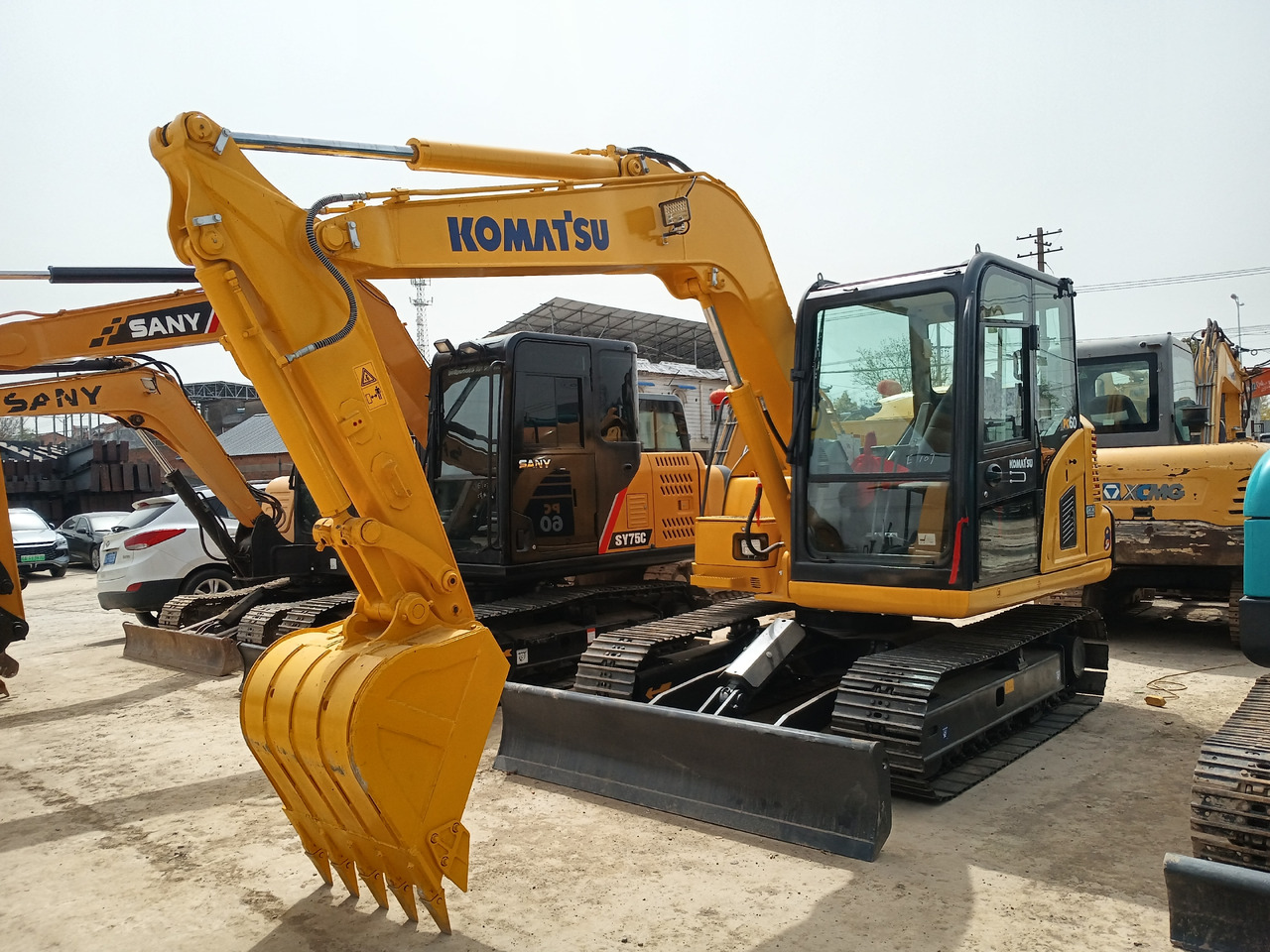 KOMATSU PC60-8 - Гусеничный экскаватор: фото 2 KOMATSU PC60-8 - Гусеничный экскаватор: фото 2
