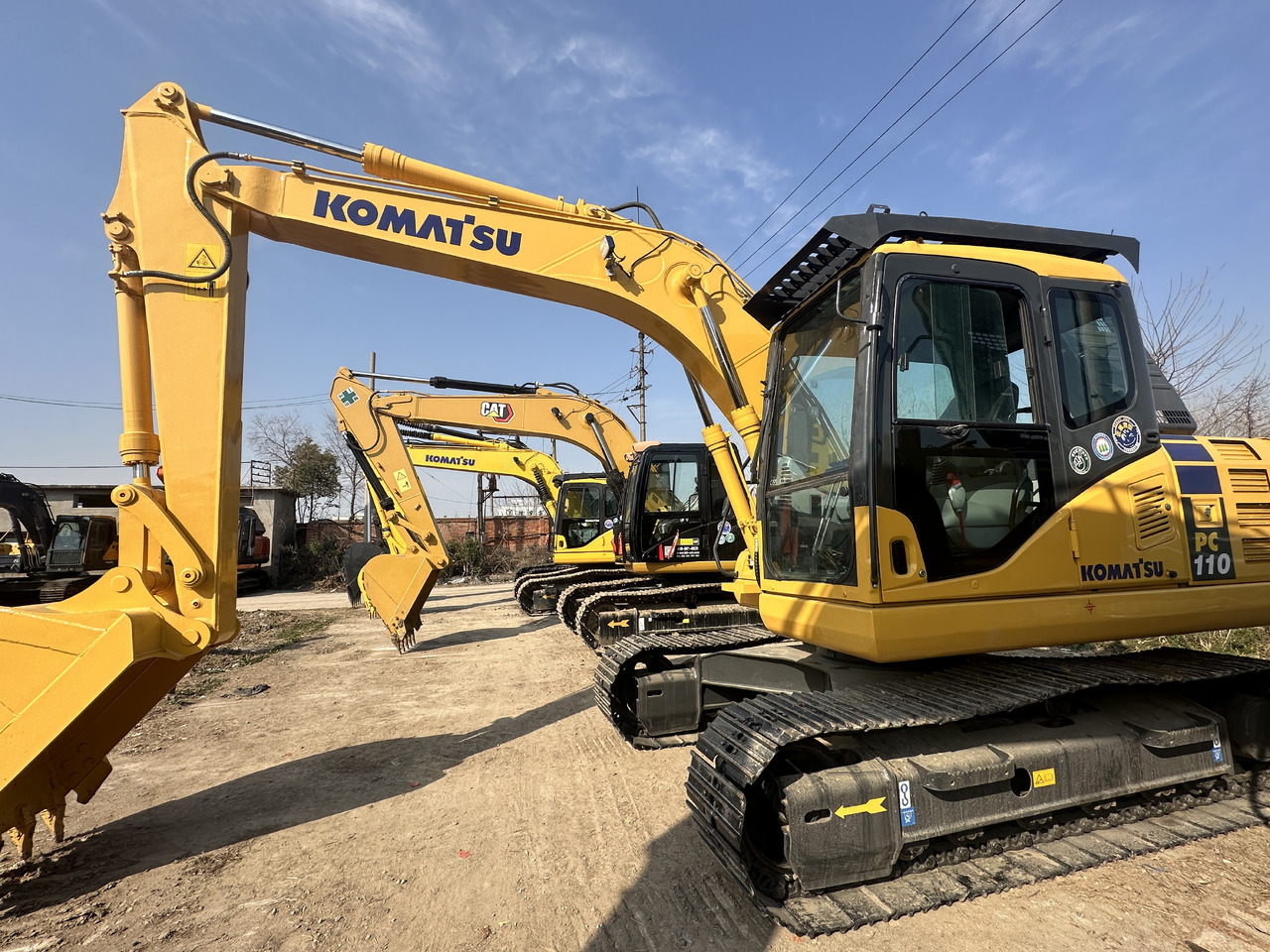 Komatsu PC110 - Гусеничный экскаватор: фото 2 Komatsu PC110 - Гусеничный экскаватор: фото 2