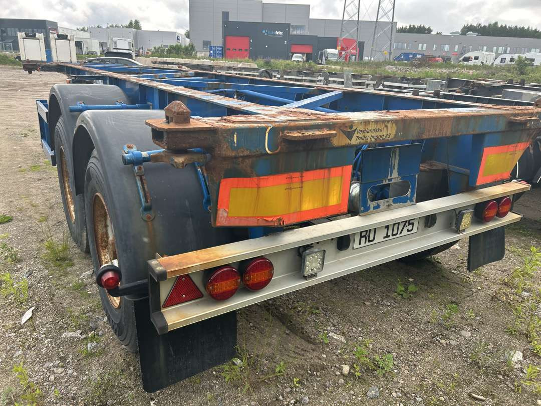 2004 Container henger TURBO`HOET CONTAINERSEMITRAILER EU-godkjent - Полуприцеп-контейнеровоз/ Сменный кузов: фото 4 2004 Container henger TURBO`HOET CONTAINERSEMITRAILER EU-godkjent - Полуприцеп-контейнеровоз/ Сменный кузов: фото 4