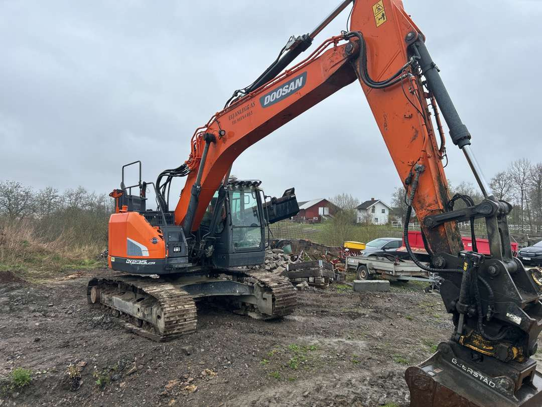 2018 Beltegraver 24 tonn Doosan DX 235LCR S 70-feste - Экскаватор: фото 2 2018 Beltegraver 24 tonn Doosan DX 235LCR S 70-feste - Экскаватор: фото 2