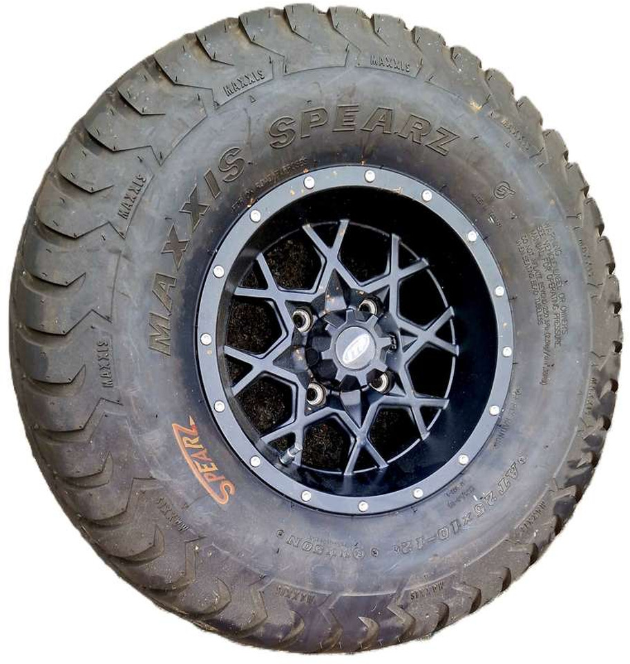 ATV-dekk med felger – Maxxis Spearz AT 25x10-12 – Blikkfang på hjul - Шины и диски: фото 1 ATV-dekk med felger – Maxxis Spearz AT 25x10-12 – Blikkfang på hjul - Шины и диски: фото 1