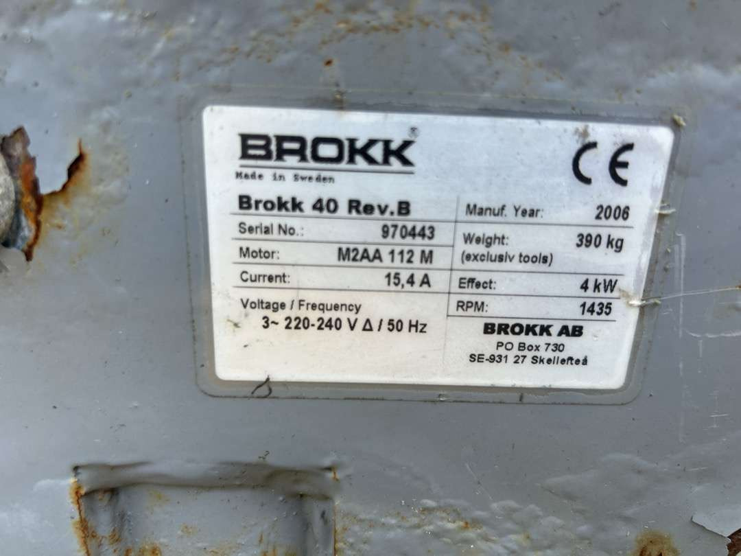 2006 elektrisk drevet rivningsrobot Fra Brokk 40 - Строительная техника: фото 5 2006 elektrisk drevet rivningsrobot Fra Brokk 40 - Строительная техника: фото 5