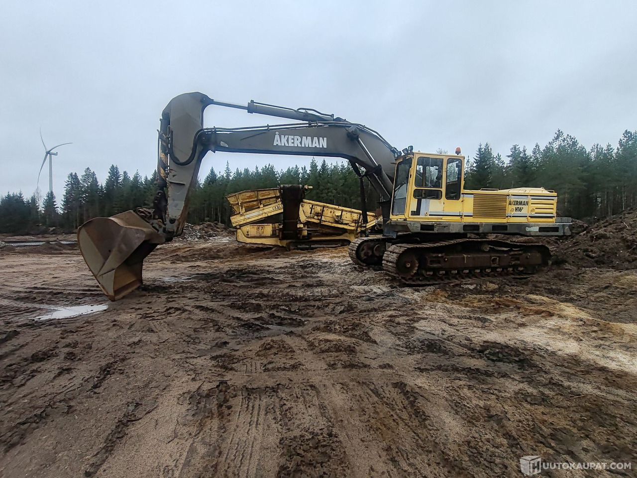 Åkerman H16D kaivinkone, 1992, Kurikka - Гусеничный экскаватор: фото 1 Åkerman H16D kaivinkone, 1992, Kurikka - Гусеничный экскаватор: фото 1