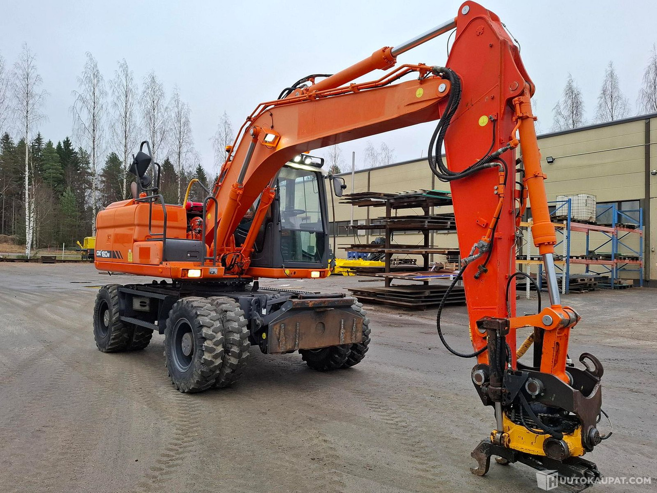 Doosan DX160W-3, 2013, Sonkajärvi - Колёсный экскаватор: фото 2 Doosan DX160W-3, 2013, Sonkajärvi - Колёсный экскаватор: фото 2