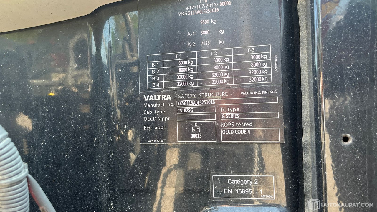 Другая техника Valtra G 115 Active, 2021, 1 491 h, MTK25, Lahti: фото 19 Другая техника Valtra G 115 Active, 2021, 1 491 h, MTK25, Lahti: фото 19