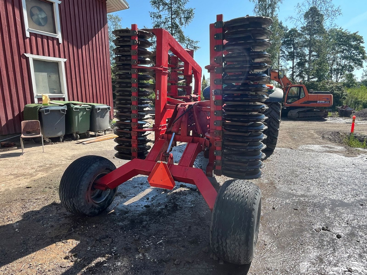 He-Va hydraulisesti nouseva lautasmuokkain, 2005, Sipoo - Дисковая борона: фото 4 He-Va hydraulisesti nouseva lautasmuokkain, 2005, Sipoo - Дисковая борона: фото 4