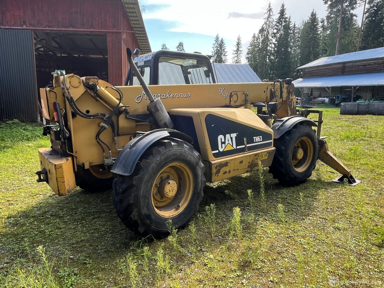 Caterpillar TH63, kurottaja piikeillä ja kauhalla, 2002, Loppi - Сельскохозяйственная техника: фото 5 Caterpillar TH63, kurottaja piikeillä ja kauhalla, 2002, Loppi - Сельскохозяйственная техника: фото 5