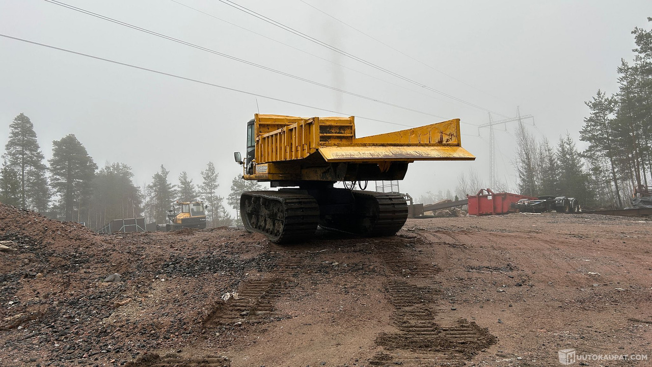 Строительная техника Dumpperi Komatsu CDR-110 irroitettavalla kumitela-alustalla, sekä tuppisovitteinen tukkinosturi kauhalla - Intexw, Lieto: фото 10