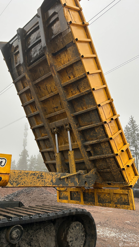 Строительная техника Dumpperi Komatsu CDR-110 irroitettavalla kumitela-alustalla, sekä tuppisovitteinen tukkinosturi kauhalla - Intexw, Lieto: фото 16