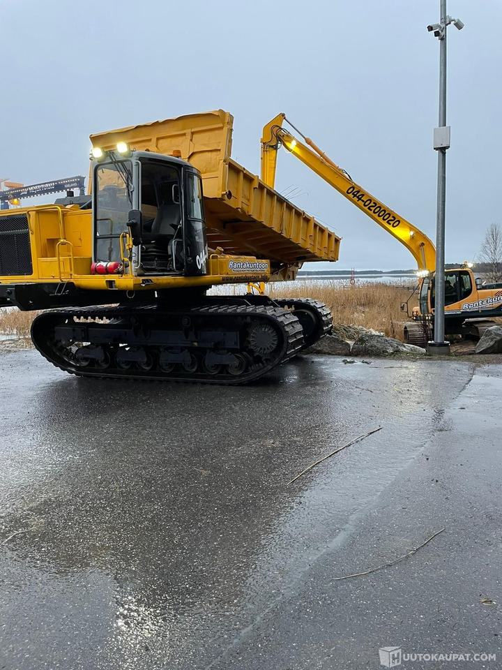 Строительная техника Dumpperi Komatsu CDR-110 irroitettavalla kumitela-alustalla, sekä tuppisovitteinen tukkinosturi kauhalla - Intexw, Lieto: фото 15