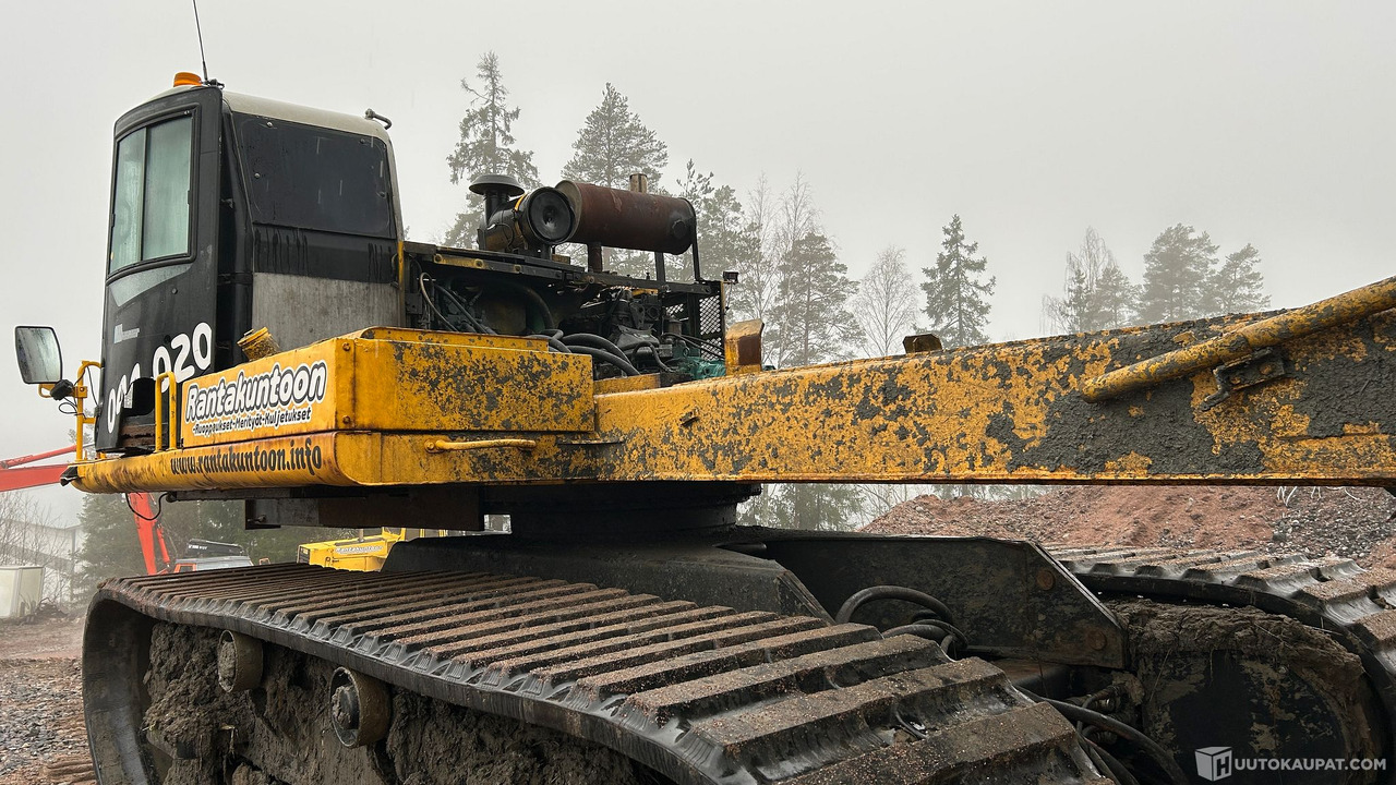 Строительная техника Dumpperi Komatsu CDR-110 irroitettavalla kumitela-alustalla, sekä tuppisovitteinen tukkinosturi kauhalla - Intexw, Lieto: фото 17
