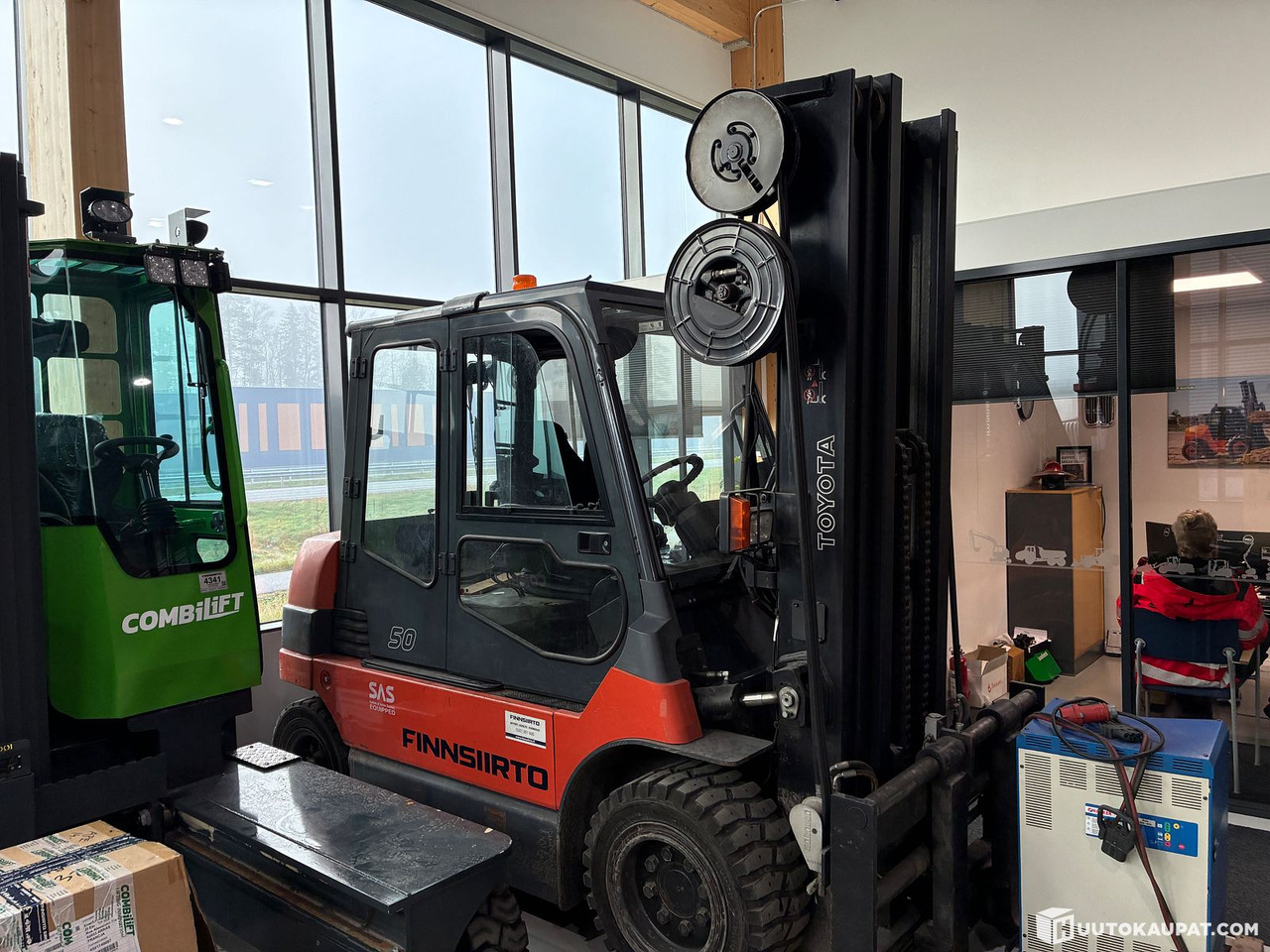 Toyota 7 FB MF 50, 2007 Electric forklift, Lieto - Электропогрузчик: фото 2 Toyota 7 FB MF 50, 2007 Electric forklift, Lieto - Электропогрузчик: фото 2