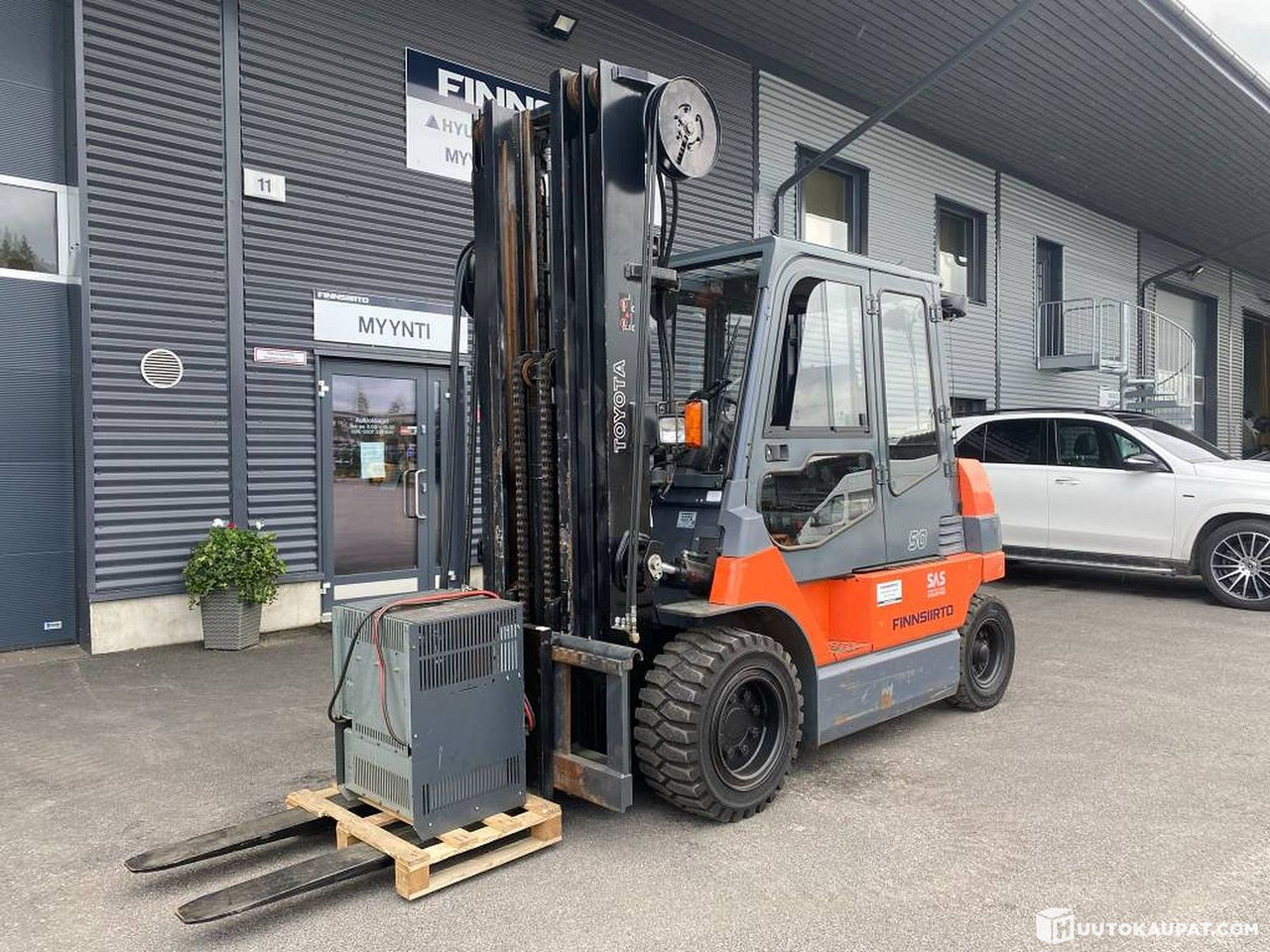 Toyota 7 FB MF 50, 2007 Electric forklift, Lieto - Электропогрузчик: фото 1 Toyota 7 FB MF 50, 2007 Electric forklift, Lieto - Электропогрузчик: фото 1